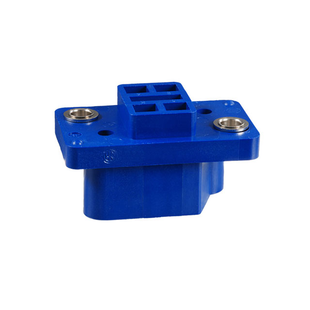 CONN RCPT HSG RACK & PNL 4P BLU【QR/P-4S-C(01)】
